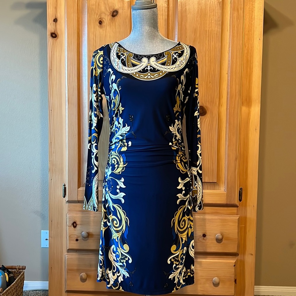 NWT Analili Boatneck Long Sleeve Dress M